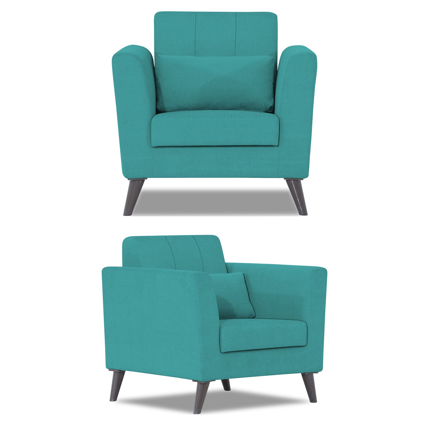 Adorn India Daniel 3+1+1 5 Seater Sofa Set