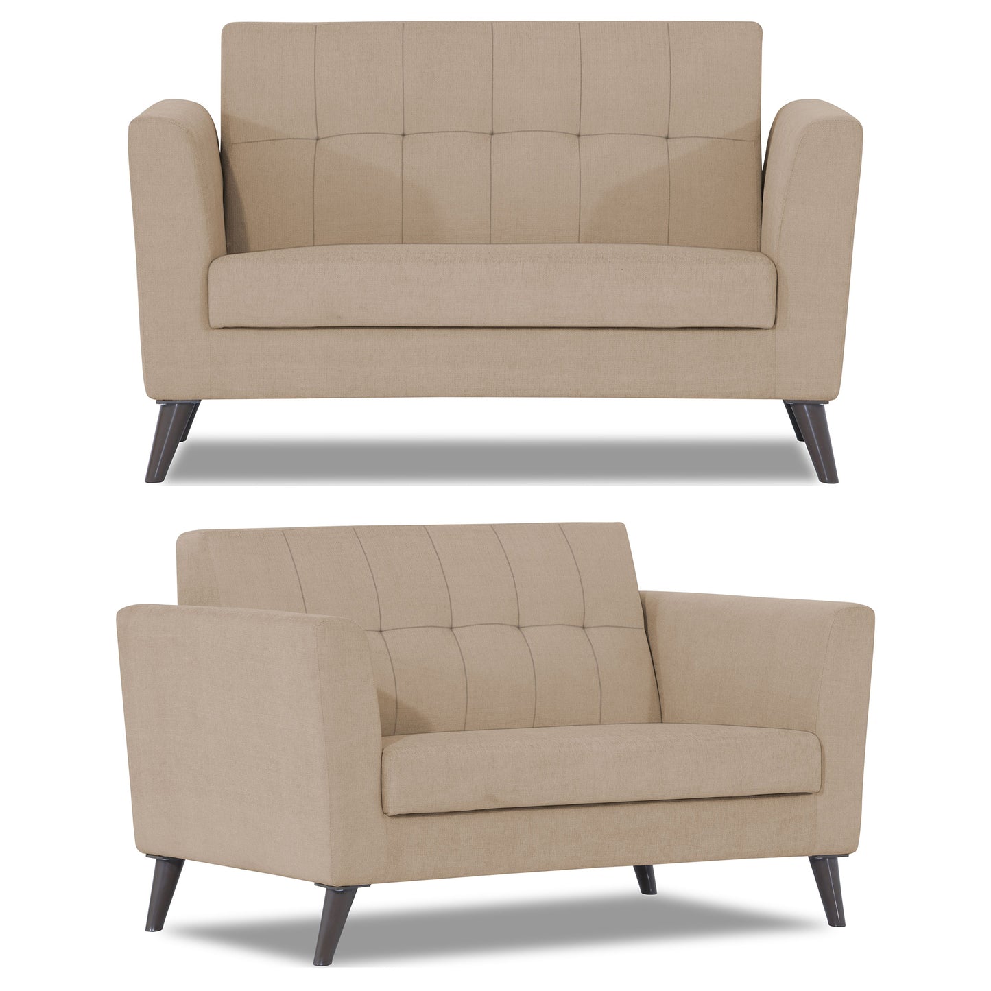 Adorn India Dannis 3+2 5 Seater Sofa Set