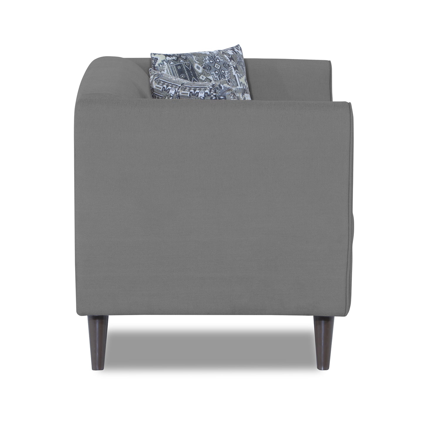 Adorn India Mason 2 Seater Sofa (Aqua Blue)