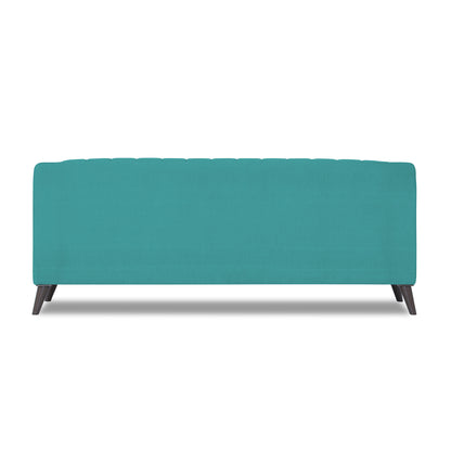 Adorn India Premium Laurel 3 Seater Sofa (Aqua Blue) Adorn India Premium Laurel 3 Seater Sofa (Aqua Blue) (3 Year Warranty)