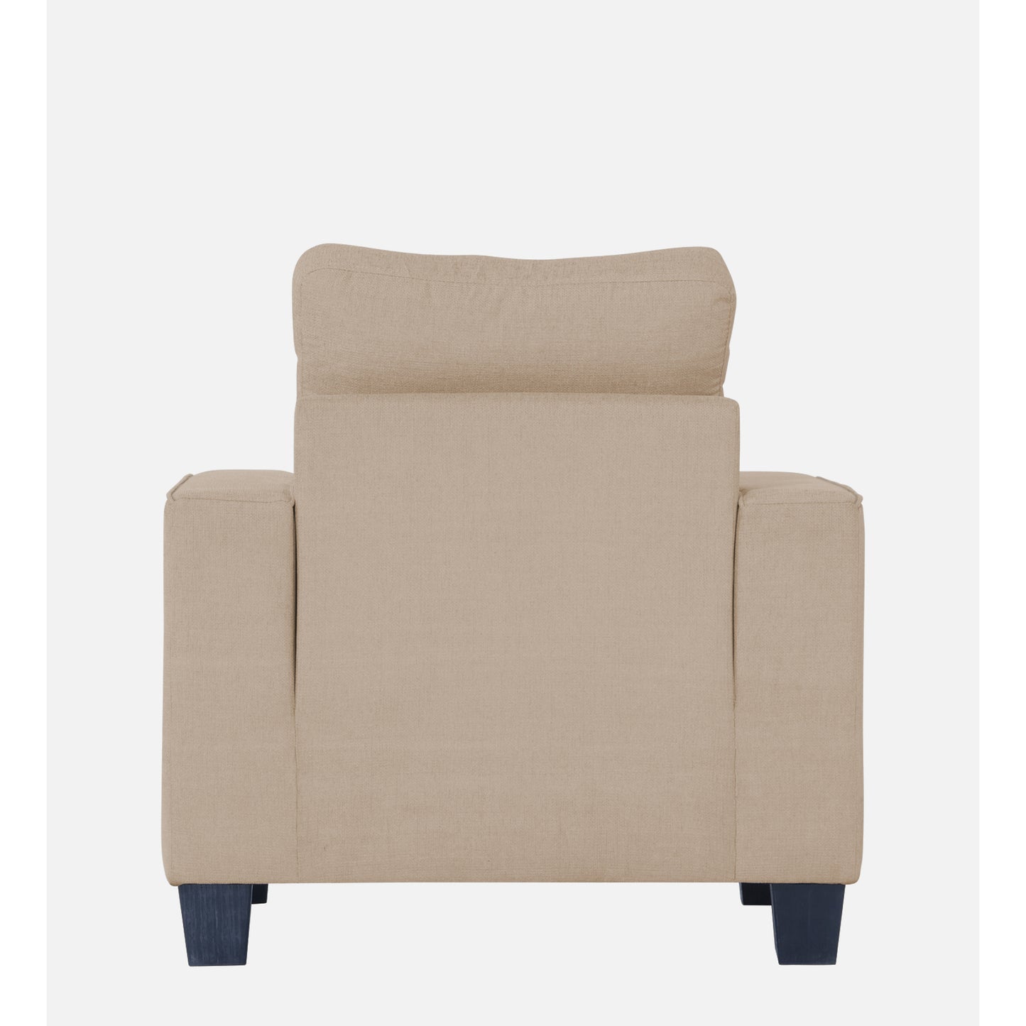 Adorn India Raptor 1 Seater Sofa (Beige)