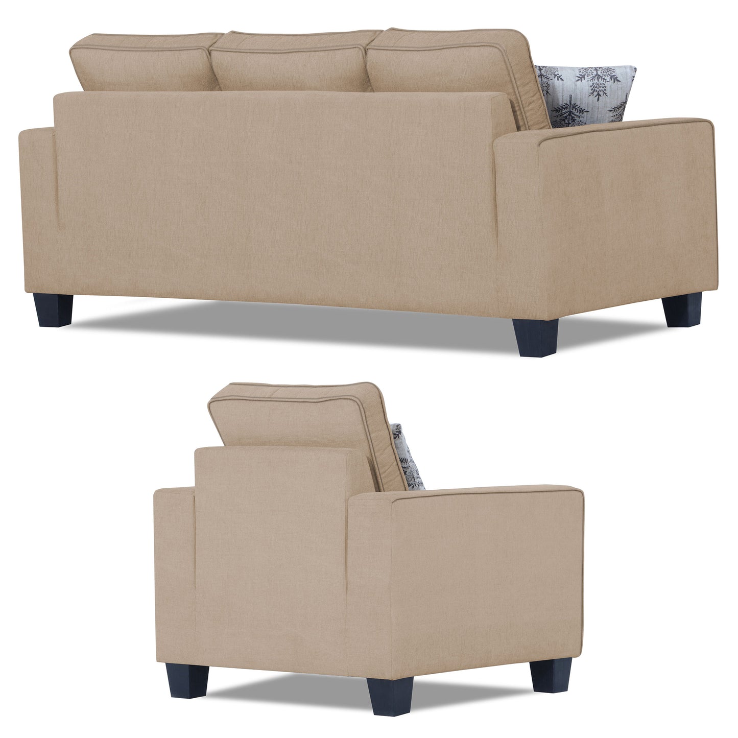 Adorn India Camden 5 Seater 3-1-1 Sofa Set
