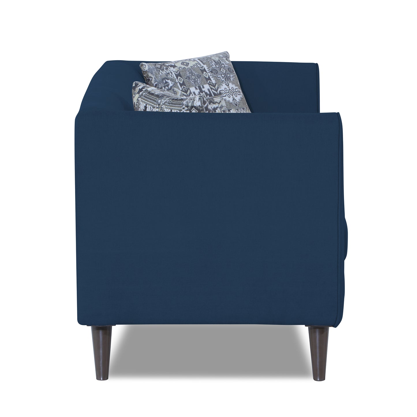 Adorn India Mason 3 Seater Sofa (Aqua Blue)
