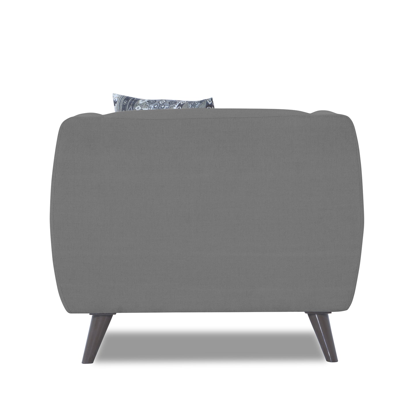 Adorn India Mason 1 Seater Sofa (Aqua Blue)