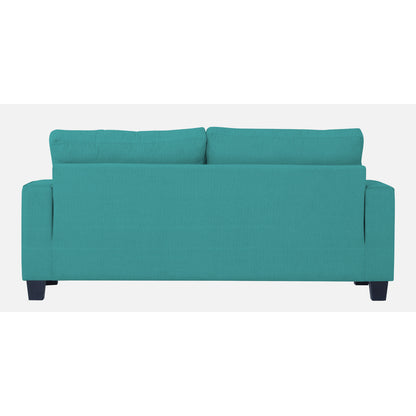 Adorn India Raptor 3 Seater Sofa (Aqua Blue)