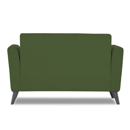 Adorn India Dannis 2 Seater Sofa (Green) (3 Year Warranty)