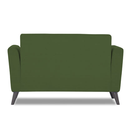 Adorn India Daniel 2 Seater Sofa (Green) (3 Year Warranty)