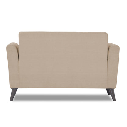 Adorn India Dannis 2 Seater Sofa (Beige) (3 Year Warranty)