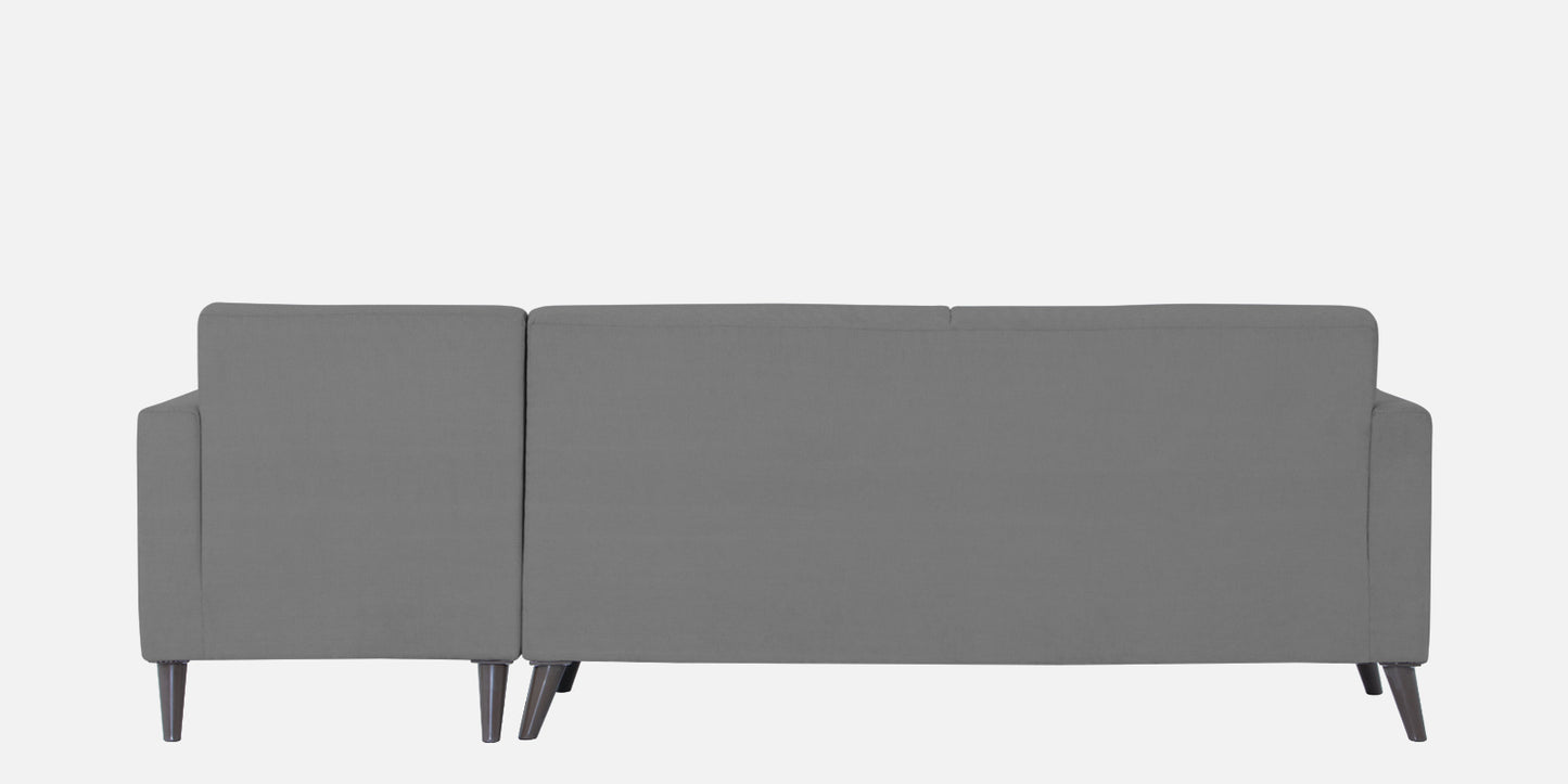 Adorn India Chilly L Shape 6 Seater Sofa Set RHS (Grey) (3 Year Warranty)