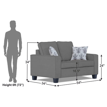 Adorn India Camden 2 Seater Sofa