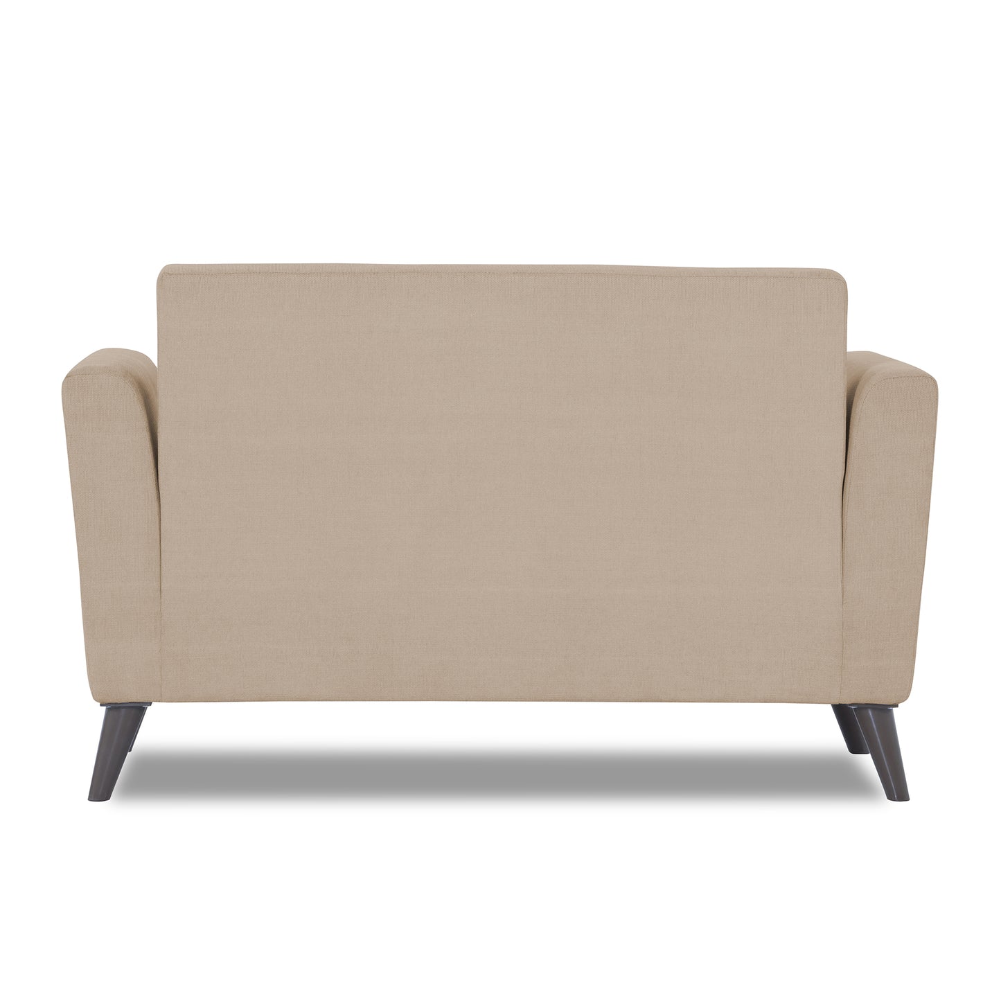 Adorn India Daniel 2 Seater Sofa (Beige) (3 Year Warranty)