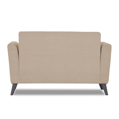 Adorn India Daniel 2 Seater Sofa (Beige) (3 Year Warranty)