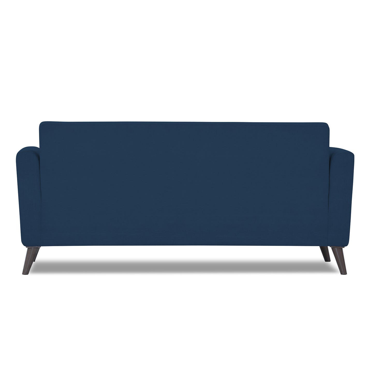 Adorn India Daniel 3 Seater Sofa (Blue) (3 Year Warranty)