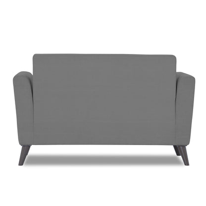 Adorn India Daniel 2 Seater Sofa (Grey) (3 Year Warranty)