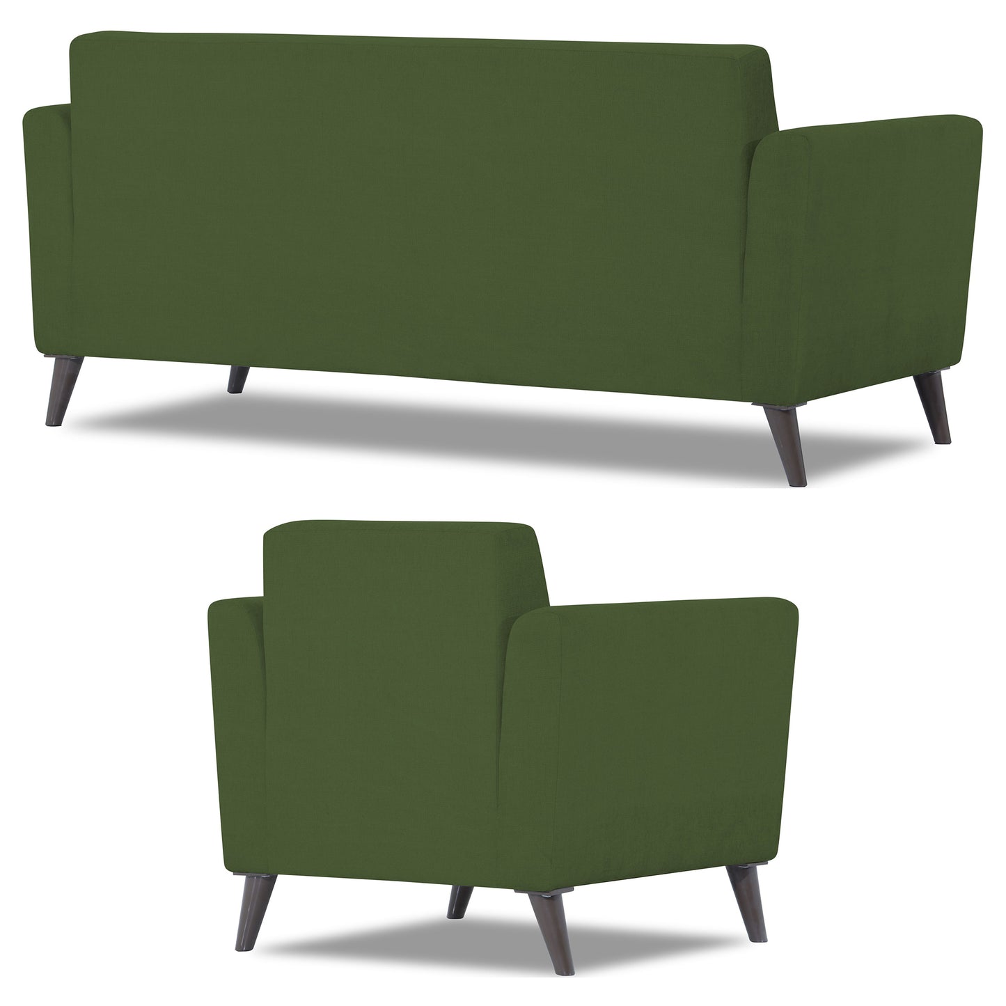 Adorn India Dannis 3+1+1 5 Seater Sofa Set