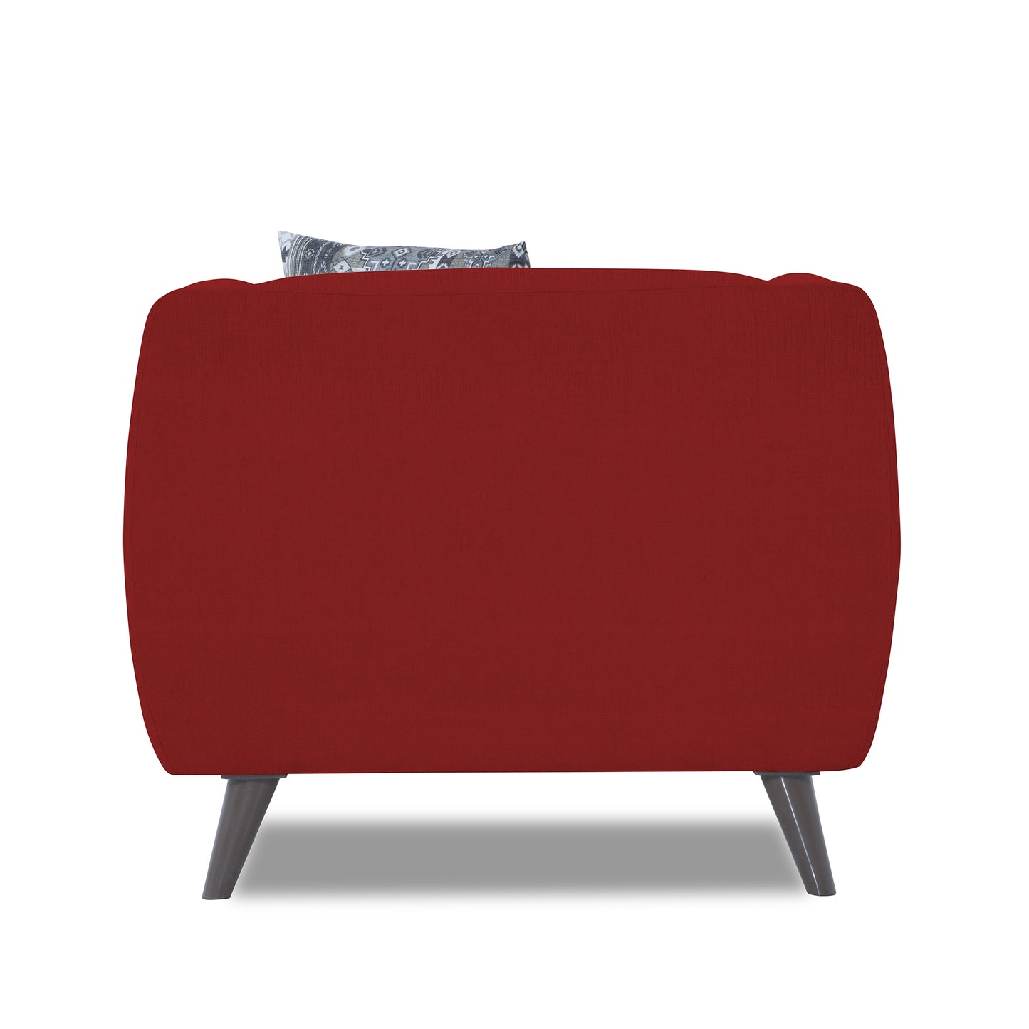 Adorn India Mason 1 Seater Sofa (Aqua Blue)