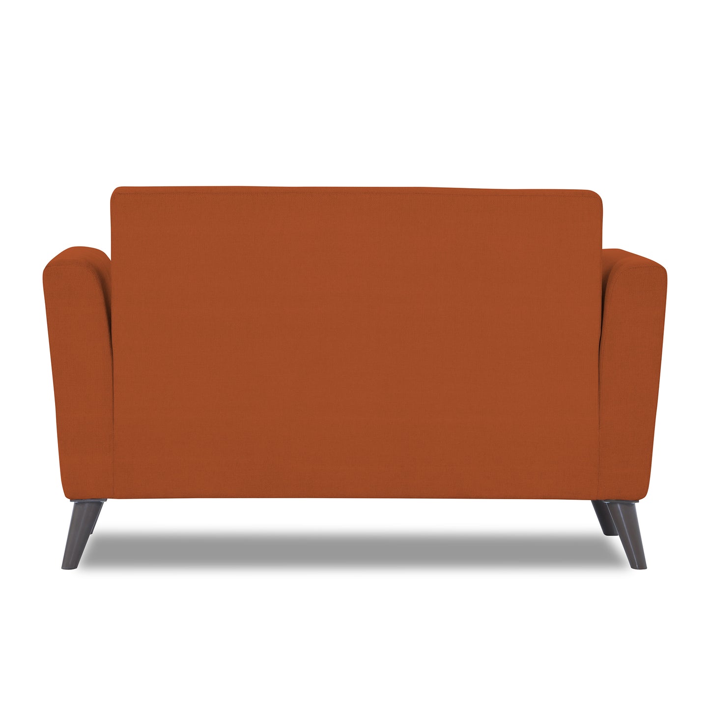 Adorn India Daniel 2 Seater Sofa (Rust) (3 Year Warranty)