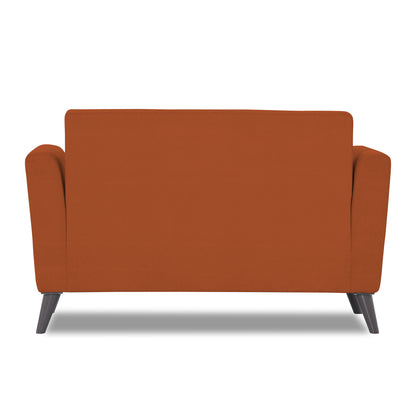 Adorn India Daniel 2 Seater Sofa (Rust) (3 Year Warranty)