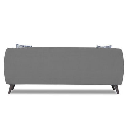 Adorn India Mason 3 Seater Sofa (Aqua Blue)