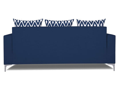 Adorn India Anigma 3 Seater Sofa (Blue)