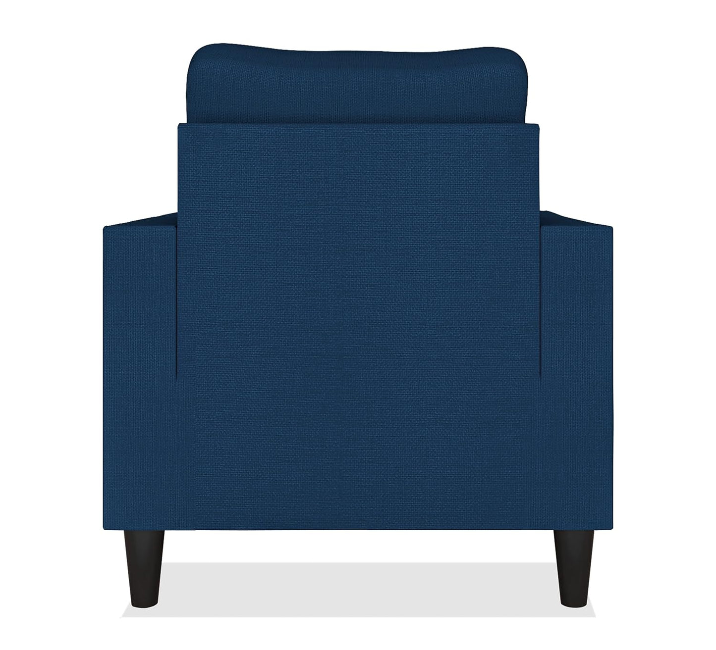 Adorn India Chandler Decent 1 Seater Sofa (Blue) (3 Year Warranty)