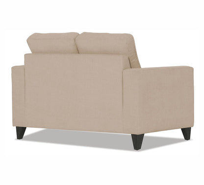 Adorn India Chandler Plus 2 Seater Sofa (Beige) (3 Year Warranty)