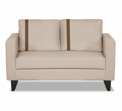Adorn India Chandler Plus 2 Seater Sofa (Beige) (3 Year Warranty)