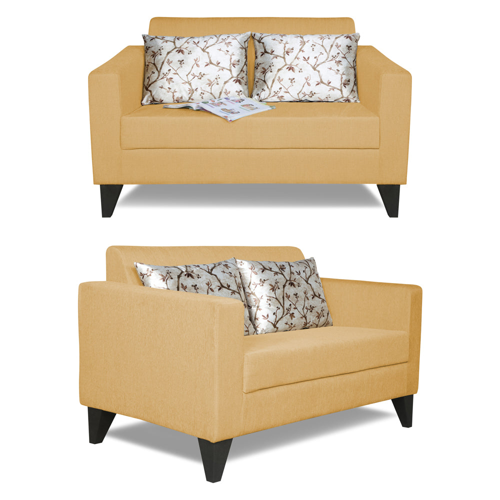 Adorn India Bladen 2 Seater Sofa (Beige)