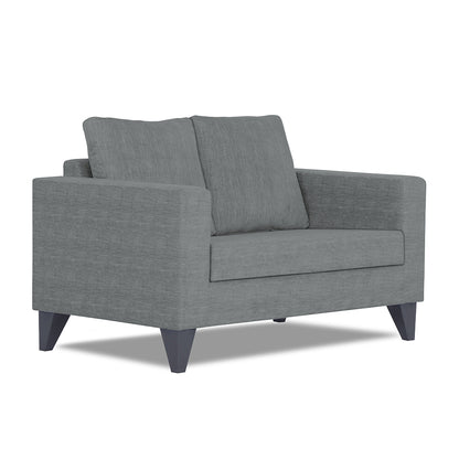 Adorn India Hallton Plain 2 Seater Sofa (Grey) (3 Year Warranty)