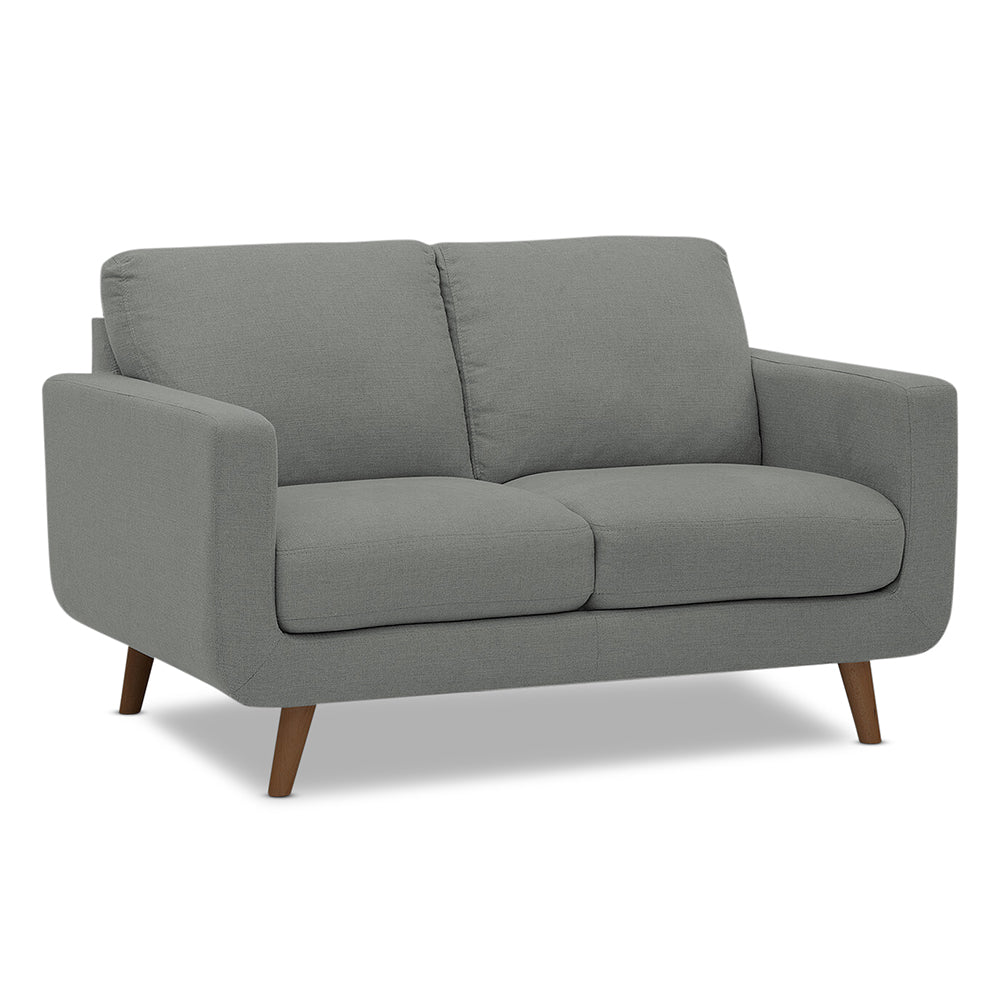 Adorn India Damian 3+2+1 6 Seater Sofa Set (Grey) (3 Year Warranty)