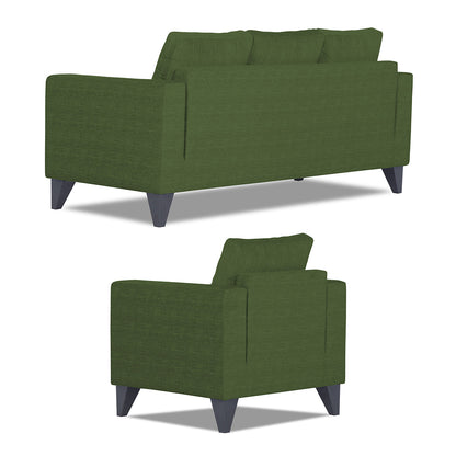 Adorn India Hallton Tufted 3+1+1 5 Seater Sofa Set (Green) (3 Year Warranty)