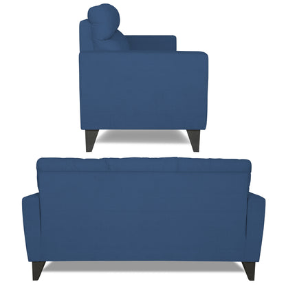 Adorn India Cardello 3-1-1 5 Seater Sofa Set (Blue) (3 Year Warranty)