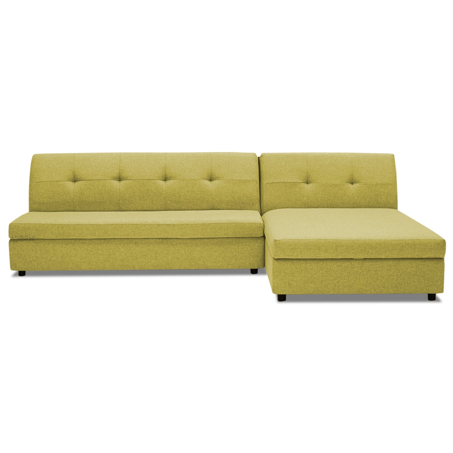 Adorn India Atlas Modular Sofa Set (Green) (3 Year Warranty)