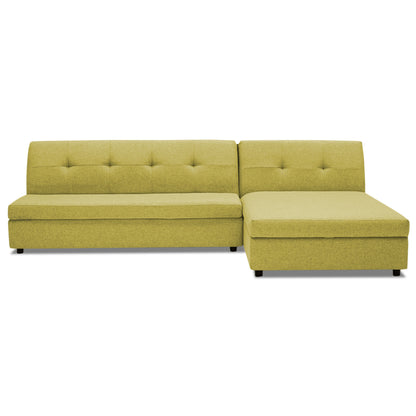Adorn India Atlas Modular Sofa Set (Green) (3 Year Warranty)