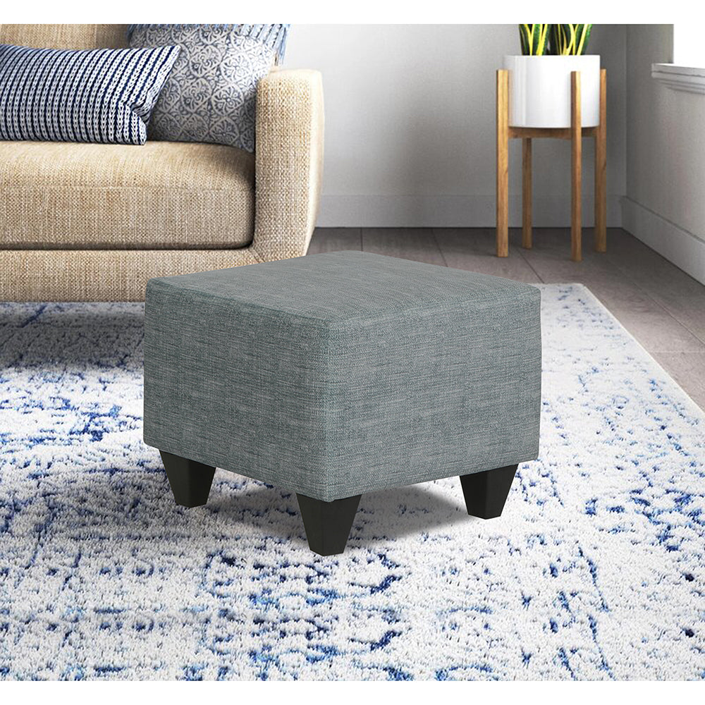 Adorn India Decent 5 Puffy Single Seater (Grey)