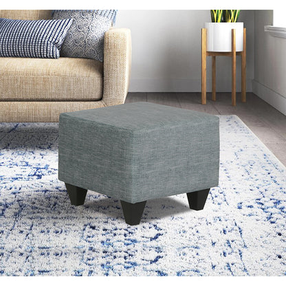 Adorn India Decent 5 Puffy Single Seater (Grey)