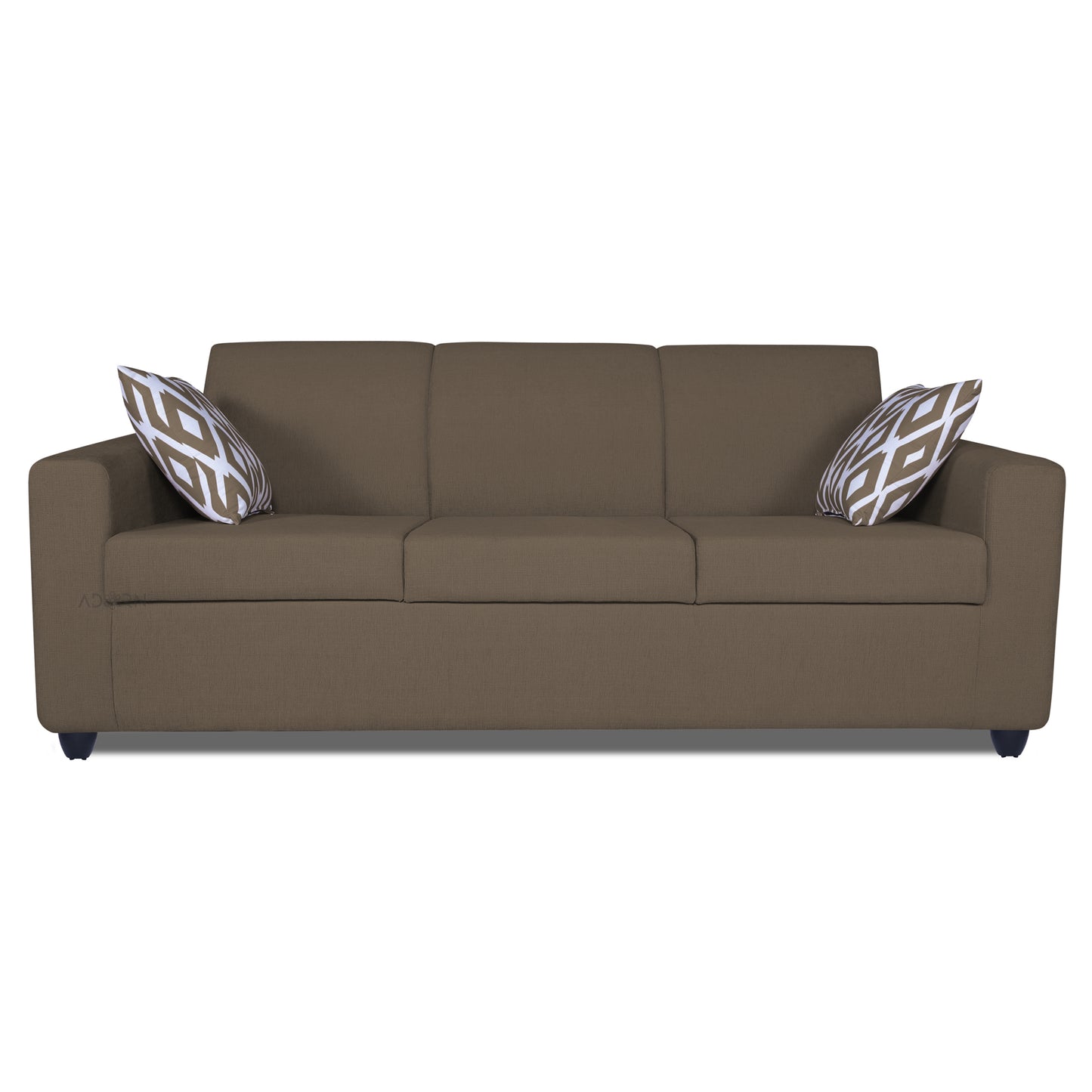 Adorn India Monteno 3 Seater Sofa (Camel)