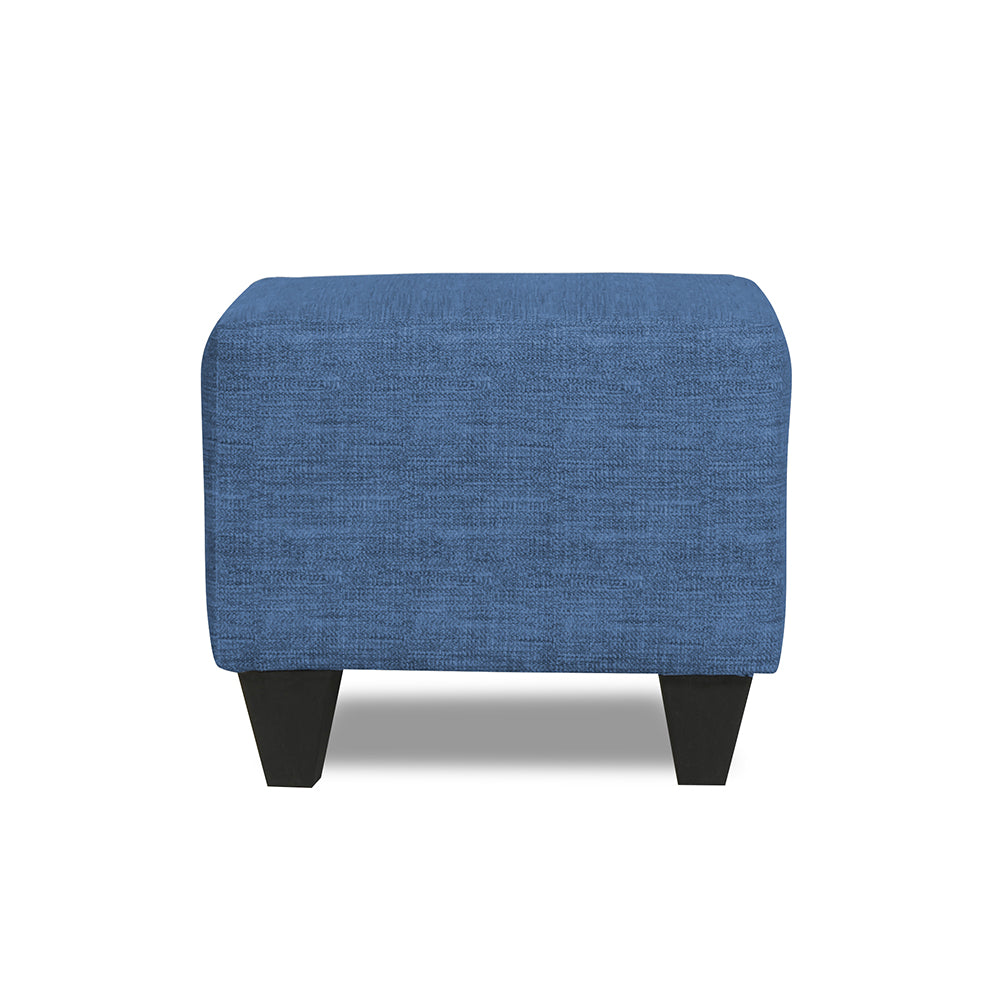 Adorn India Decent 5 Puffy Single Seater (Blue)
