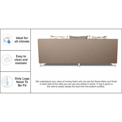 Adorn India Alica Modular Sofa Set(Camel)