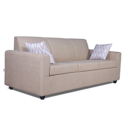 Adorn India Monteno 3-1-1 5 Seater Sofa Set (Beige) (3 Year Warranty)