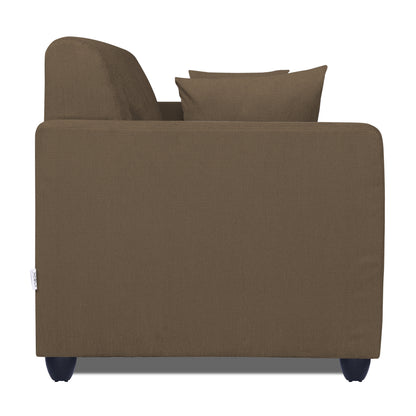 Adorn India Rio Decent 3-1-1 5 Seater Sofa Set (Brown) (3 Year Warranty)