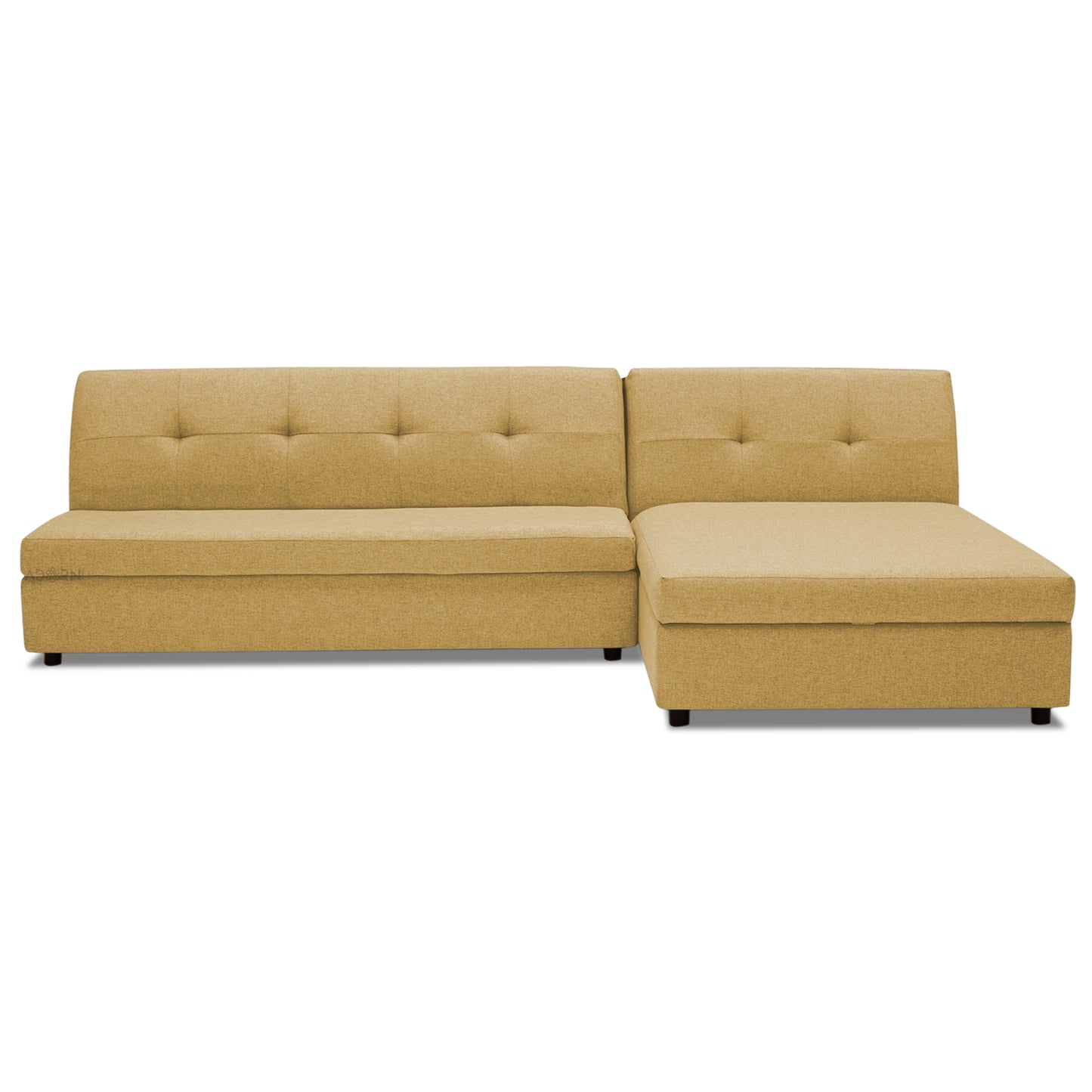 Adorn India Atlas Modular Sofa Set (Beige) (3 Year Warranty)