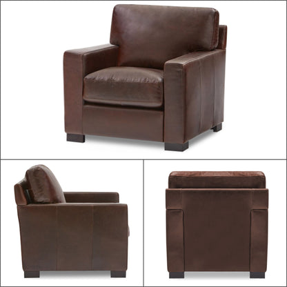 Adorn India Exclusive Rosina Leatherette 3-1-1 Sofa Set (Light Brown)
